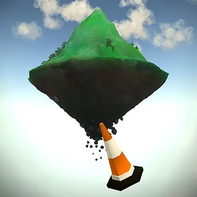 How to throw off objects from the mountain (��� ���������� �������� � ����)