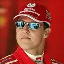 Michael Schumacher In Back F1
