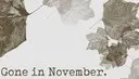 ����������� Gone In November