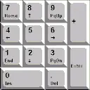 ���������� �������� ����� � ������� ���������� Num Pad