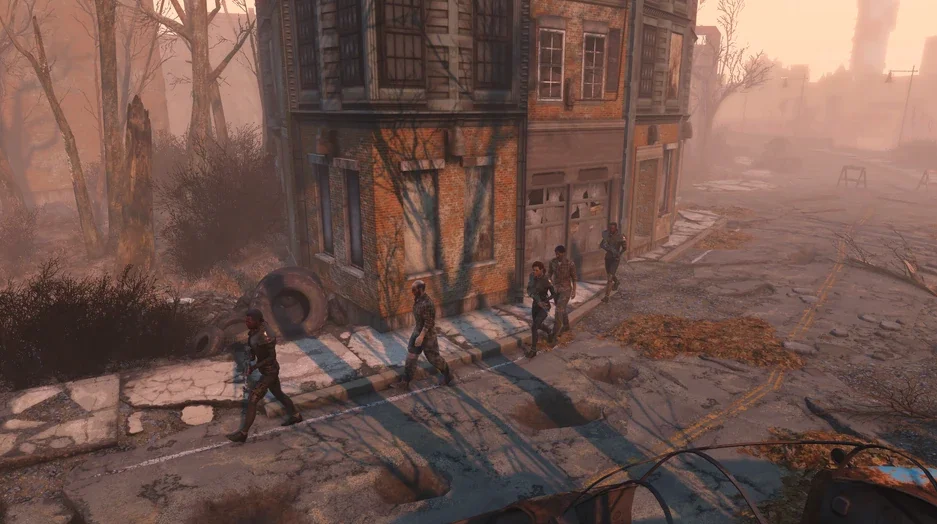 Ñëó÷àéíûå âñòðå÷è â Ïóñòîøè Fallout 4
