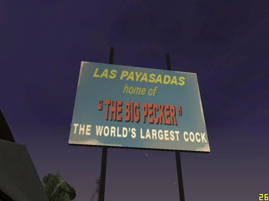 �����, ��������� 15 �������� Grand Theft Auto: San Andreas