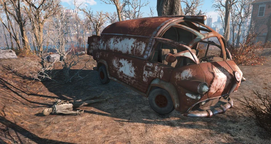 Ñëó÷àéíûå âñòðå÷è â Ïóñòîøè Fallout 4