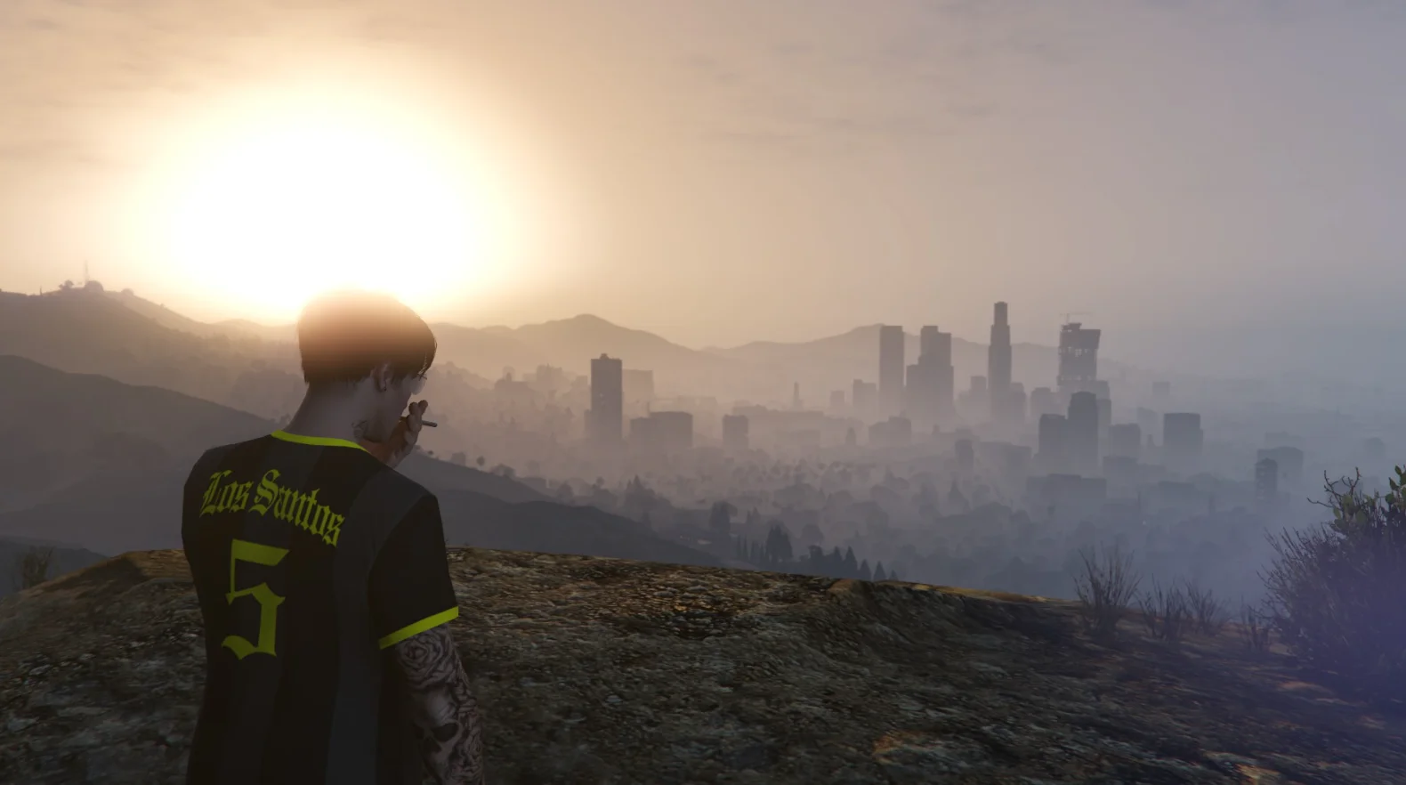 Ñèãàðåòà è Ëîñ-Ñàíòîñ | Grand Theft Auto V Enhanced