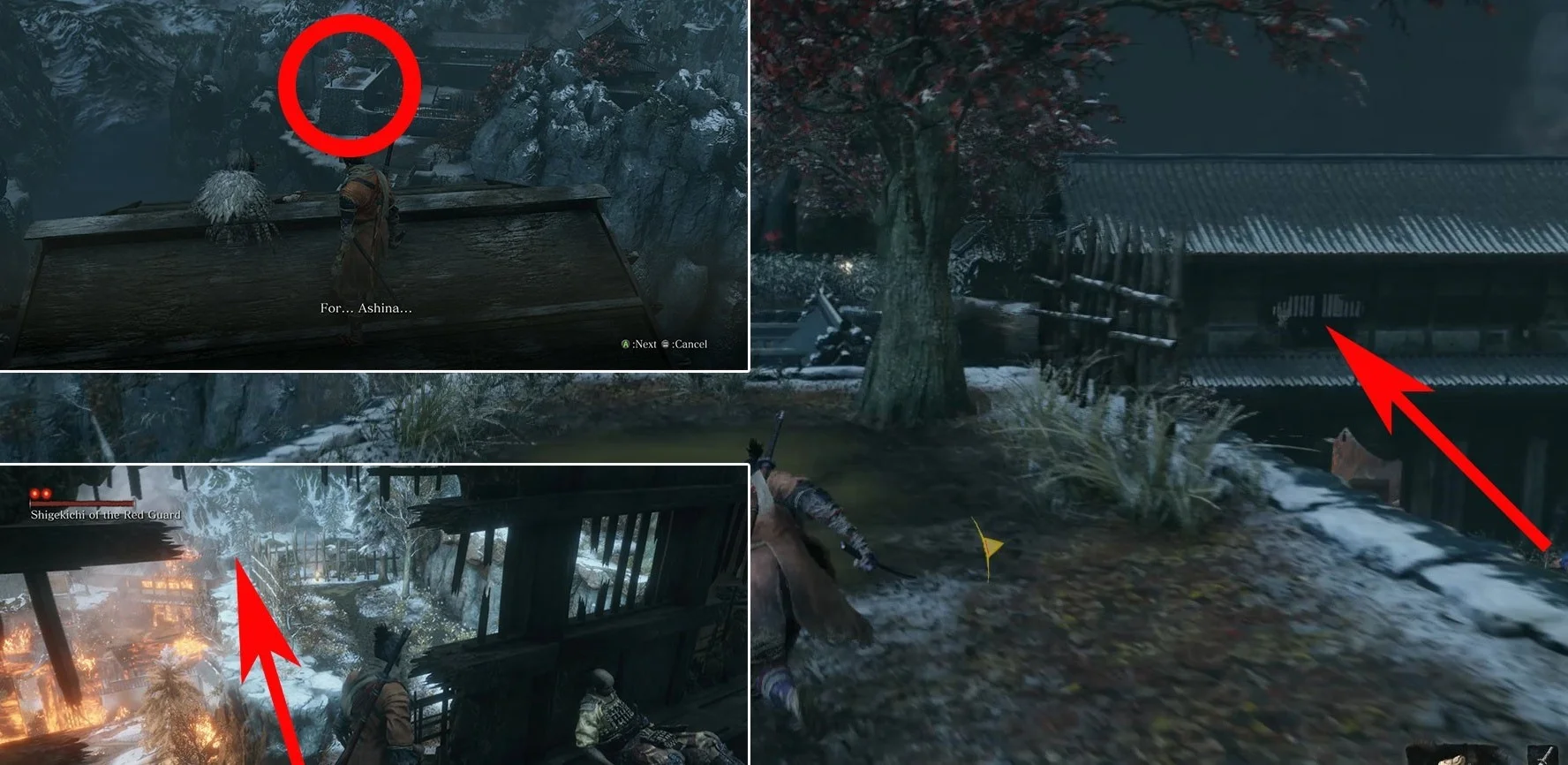 ëîêàöèè è êàê íà íèõ ïîïàñòü | Sekiro™: Shadows Die Twice