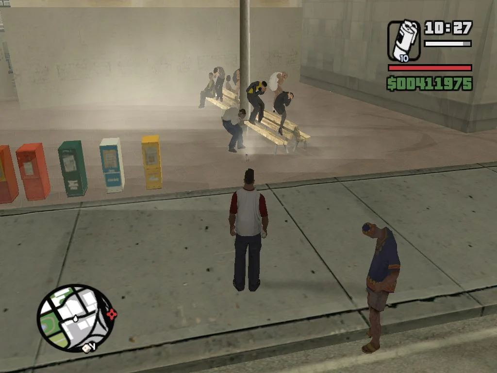 Ñêðûòîå îðóæèå â Grand Theft Auto: San Andreas