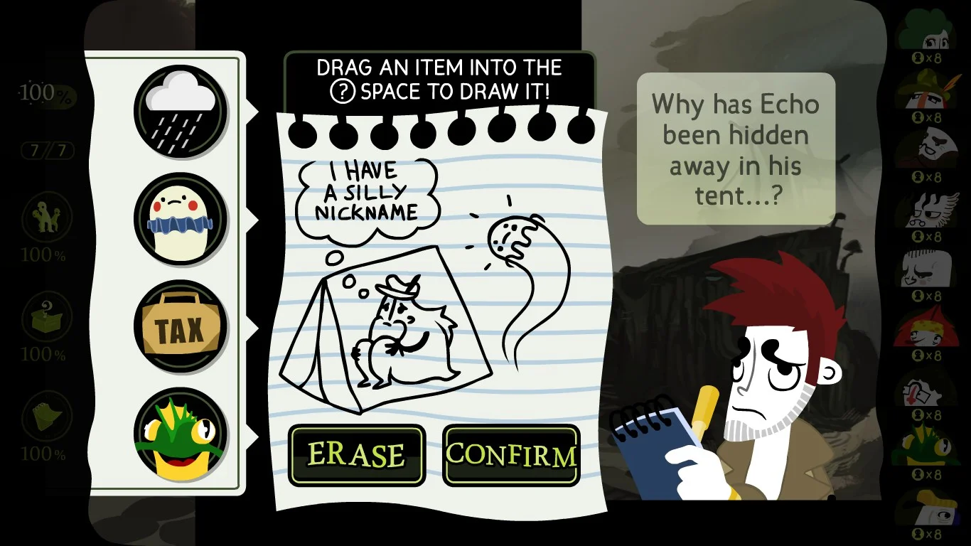 ����������� �� ����������� � ���� Detective Grimoire
