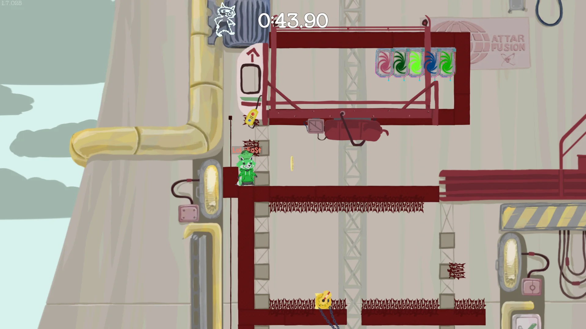 Мои уровни в UCH | Ultimate Chicken Horse