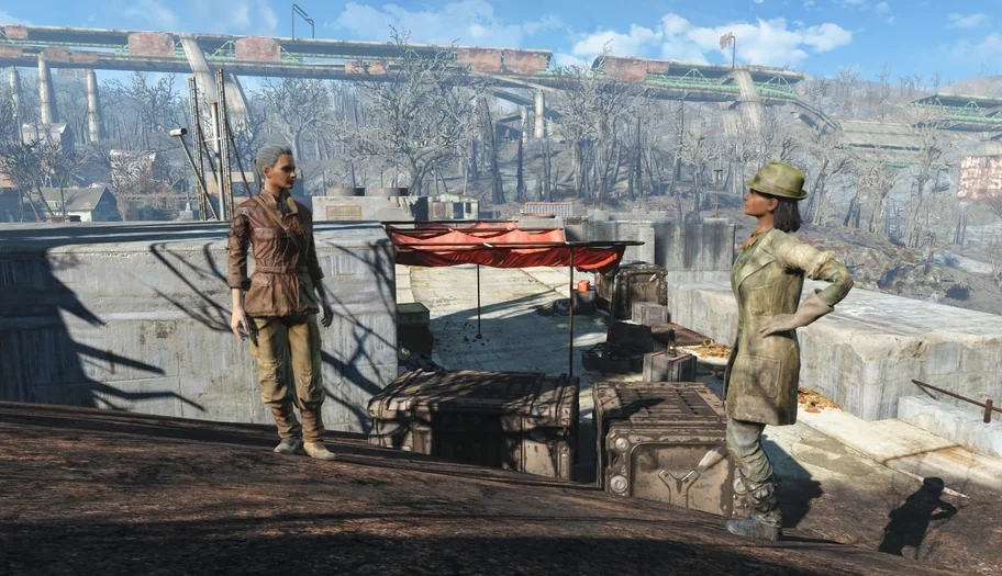 Ñëó÷àéíûå âñòðå÷è â Ïóñòîøè Fallout 4