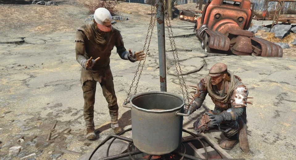 Ñëó÷àéíûå âñòðå÷è â Ïóñòîøè Fallout 4