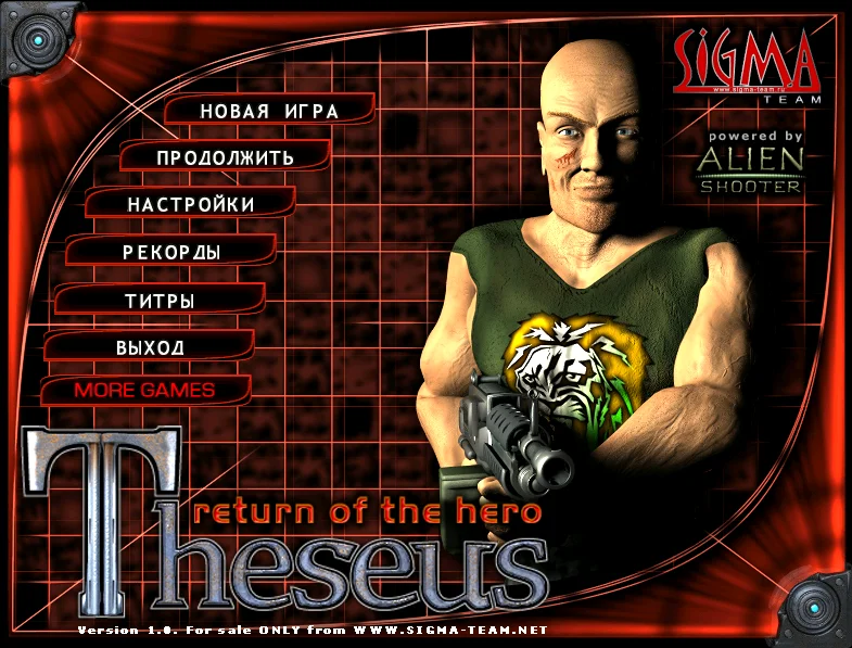 Полностью русифицированная Theseus: Возвращение Героя | Alien Shooter