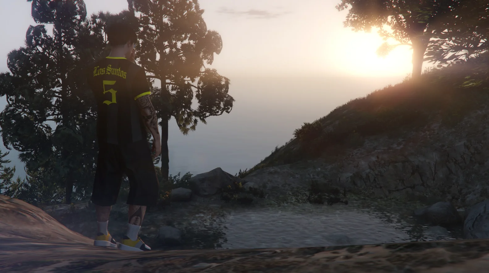 Ñèãàðåòà è Ëîñ-Ñàíòîñ | Grand Theft Auto V Enhanced