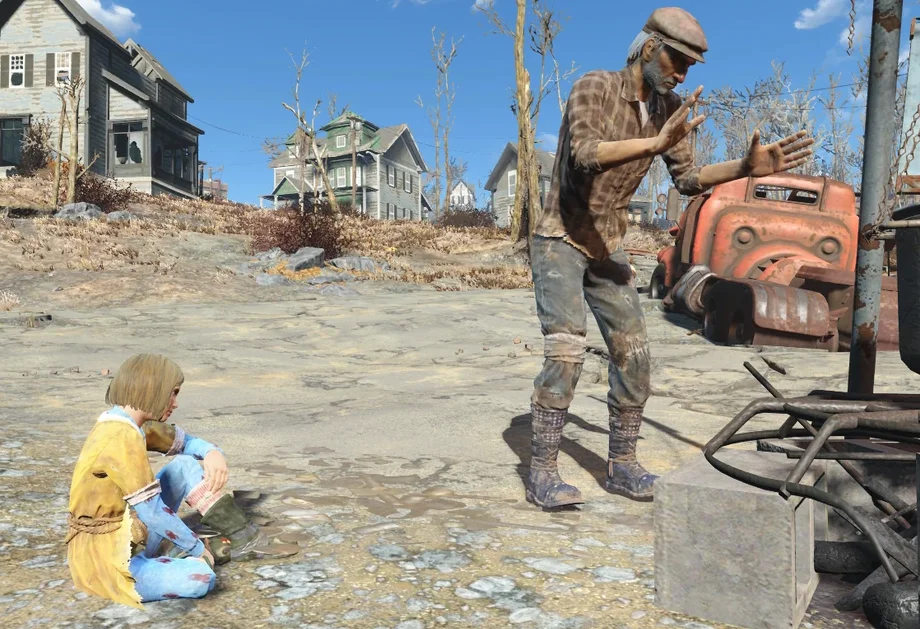Ñëó÷àéíûå âñòðå÷è â Ïóñòîøè Fallout 4